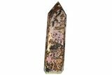 Tall, Polished Rhodonite Obelisk - Madagascar #111058-1